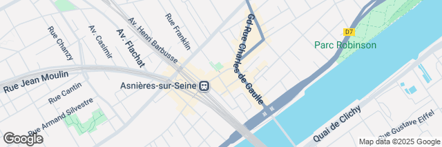 Google Maps Asnieres Sur Seine Station, Gare SNCF Rue de la Station, Asnières-sur-Seine, 92600, France