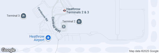 Google Maps London Heathrow Airport, Terminal 2 Landside Arrivals, Hounslow, TW6 1EF, United Kingdom