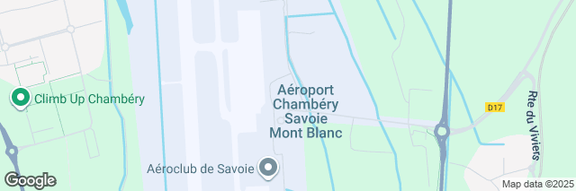 Google Maps Chambery Airport, Aéroport de Chambery-Savoie, Chambery, 73000, France