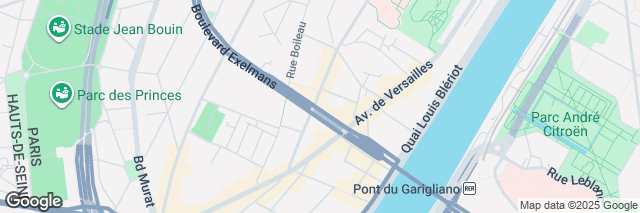 Google Maps Paris 16 Exelmans, 38 Boulevard Exelmans, Paris, 75016, France