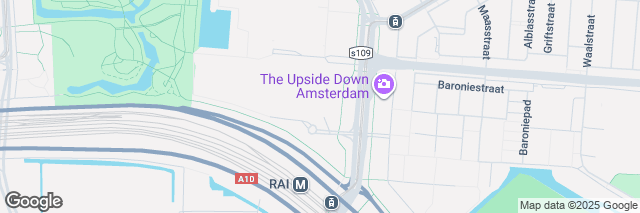 Google Maps Amsterdam RAI, Europaboulevard 2, Amsterdam, 1078 RV, Netherlands