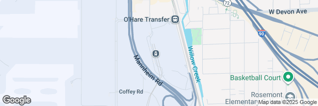 Google Maps Chicago O'Hare Airport (ORD), Rental Car Center 10255 West Zemke Blvd, Chicago, IL 60666-5053, United States of America