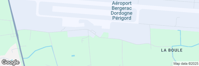 Google Maps Bergerac Perigord Airport, Route d'Agen, Bergerac, 24100, France