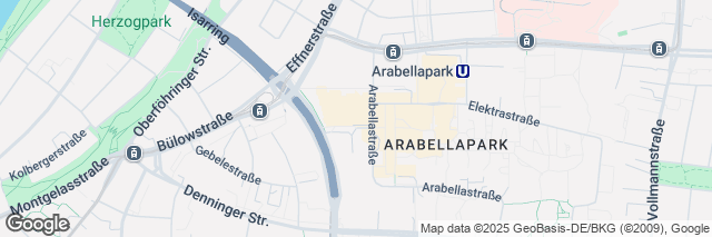 Google Maps Munich/Hotel Westin Grand, Arabellapark, Arabellastr. 6, München, 81925, Germany