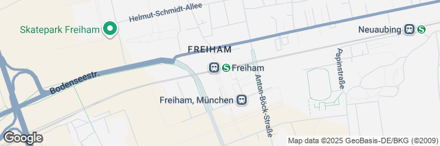 Google Maps Munich Freiham, Hans-Stützle-Str. 20, München, Bayern 81249, Germany