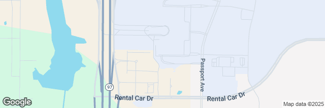 Google Maps Dallas/Fort Worth Aeropuerto, Rental Car Center 2500 S Garage Dr., Dallas, TX 75261, Estados Unidos