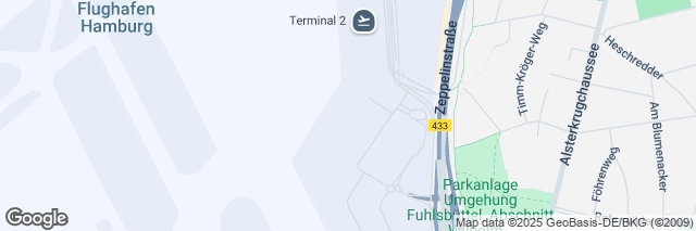 Google Maps Hamburg Airport, Flughafenstr. 1/Terminal 2, Hamburg, 22335, Germany