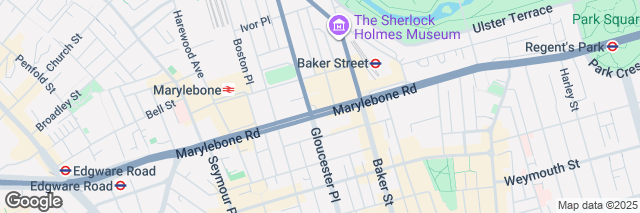 Google Maps London Marylebone, 158 Marylebone Road, London, NW1 5PN, United Kingdom