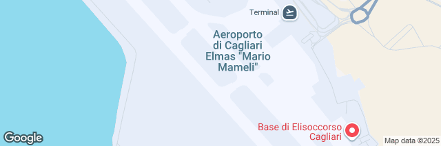 Google Maps Cagliari Airport, Sala Arrivi, Elmas, 09030, Italy