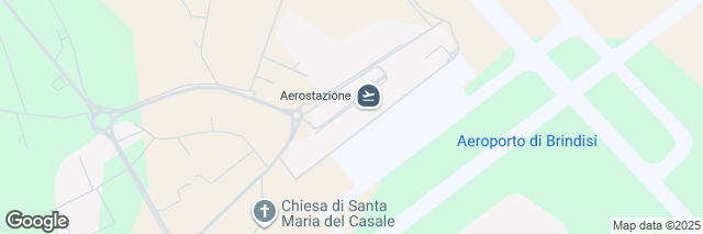Google Maps Brindisi Airport, Departure Hall Contrada Baroncino, Brindisi, 72100, Italy