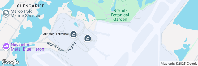 Google Maps Norfolk Airport, 2200 Norview Ave, Norfolk, VA 23518-5800, United States of America