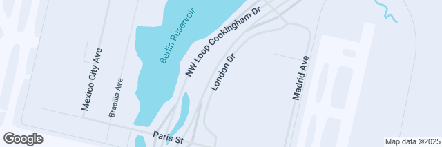 Google Maps Kansas City Int Airport (MCI), 575 London Drive, Kansas City, MO 64153-1106, United States of America