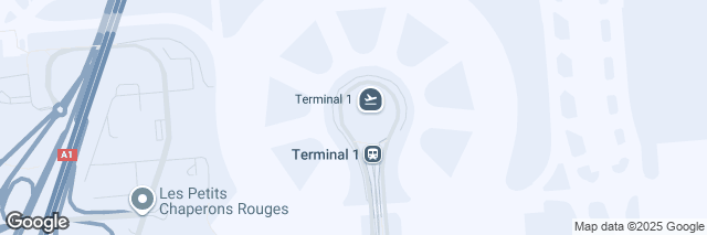 Google Maps Paris Roissy CDG T1, Niveau arrivées Porte 26, Paris Roissy, 95711, France