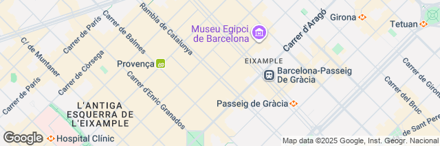 Google Maps Barcelona Rambla Catalunya, Rambla de Catalunya 74, Barcelona, 08007, Spain